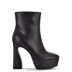 negro botines con plataforma klinda Nine West 0DDT02925