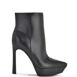 negro botines plataforma loraa Nine West 0DDT02919