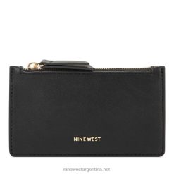 negro caja de la tarjeta de la moneda de lawson Nine West 0DDT02835
