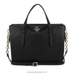 negro cartera de la jet set de ginebra Nine West 0DDT02819