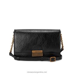 negro mini bandolera kathy con solapa Nine West 0DDT02572