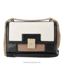 negro multi solapa xbody convertible de arce Nine West 0DDT02563