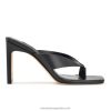 negro sandalias de tacón durlife Nine West 0DDT0175