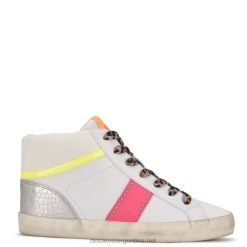 neón blanco multi tenis altos Stunnah Nine West 0DDT02910