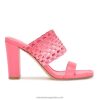 ombre rosa sandalias Mylas con tacón Nine West 0DDT0136