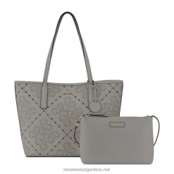 Paloma gris delaine bolso tote 2 en 1 Nine West 0DDT02554
