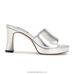 plata sandalias con plataforma beez Nine West 0DDT0157