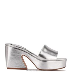 plata sandalias con plataforma oklee Nine West 0DDT0599