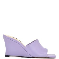 púrpura sandalias con cuña rovah Nine West 0DDT0680