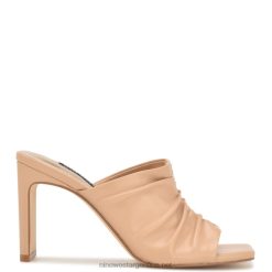 rubor cálido sandalias con tacón de pera Nine West 0DDT0319