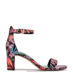 sandalias de tacón cuadrado con correa en el tobillo Nine West 0DDT0529