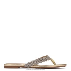 sandalias planas con tachuelas Nine West 0DDT0114
