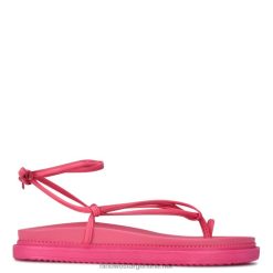 sarest sandalias planas con diseño cruzado en el tobillo Nine West 0DDT01006