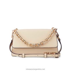 seda de maiz anais mini bandolera con solapa Nine West 0DDT02414