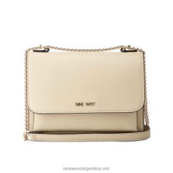 seda de maiz bandolera convertible lucianne con solapa Nine West 0DDT02517