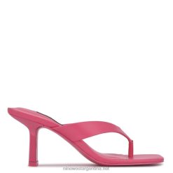 vaya rosa sandalias con tacón nido Nine West 0DDT0605