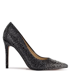 zapatos de tacón puntiagudos con diamantes de imitación frescos Nine West 0DDT01436